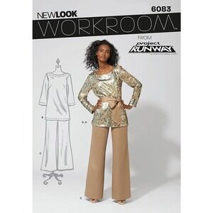New Look Sewing‎ Pattern 6083 Pants Top Misses Size 8-18